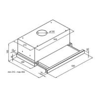 Встраиваемая вытяжка 60 см Kuppersberg Hi-Tech Slimlux IV 60 GW белая - 3 фото