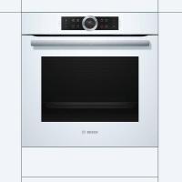 Духовой шкаф 60 см Bosch Serie | 8 HBG634BW1 белый - 2 фото