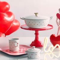 Кокот керамический Hearts 10 см 250 мл Le Creuset белый - 6 фото