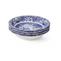 Тарелка суповая 20 см Spode Blue Italian синяя - 4 фото
