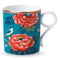 Кружка 240 мл Wedgwood Paeonia Blush зеленая - 1 фото
