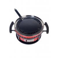 Угольный гриль 35х18 см Diamond Egg Tabletop Grill красный - 7 фото