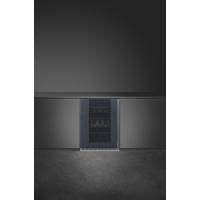 Встраиваемый винный шкаф на 38 бутылок SMEG Linea CVI138LG серый - 2 фото