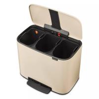 Мусорное ведро 33 л Brabantia Pedal Bin Bo белое - 3 фото