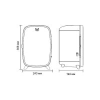 Холодильник для косметики 35,6х24,3 см Meyvel MB-06C1W - 15 фото