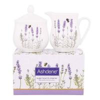 Набор посуды для сервировки Ashdene I Love Lavender 2 пр белый - 2 фото