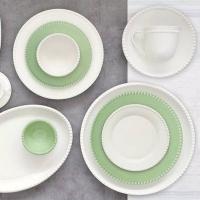 Тарелка закусочная 19х1,5 см Easy Life Tiffany зеленая - 2 фото