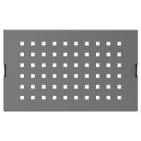 Держатель 18,7х11,4 см Kantera Panama Slim PearlArc PSR009-2-3-BP черный - 2 фото