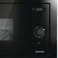 Встраиваемая микроволновая печь 59,5х39 см Gorenje Simplicity BM235G1SYB черная - 5 фото