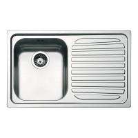 Кухонная мойка 79 см Smeg Alba SP791D-2 нержавеющая сталь матовая - 3 фото