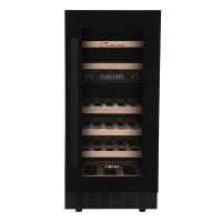 Винный шкаф на 28 бутылок Libhof Connoisseur CXD-28 черный - 3 фото