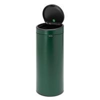 Мусорный бак 30 л Brabantia Touch Bin зеленая сосна - 5 фото