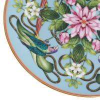 Тарелка закусочная 20 см Wedgwood Wonderlust голубая - 4 фото