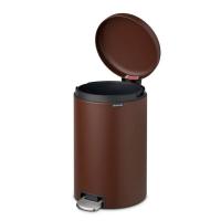 Ведро для мусора 20 л Brabantia NewIcon коричневое - 5 фото