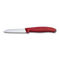 Кухонный нож овощной 8 см Victorinox Swiss Classic красный - 1 фото