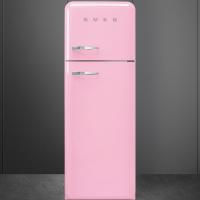 Холодильник двухкамерный 169х60 см Smeg 50's Style FAB30RPK5 розовый - 3 фото