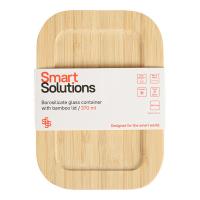 Контейнер  15х10,5х5,5 см 370 мл Smart Solutions прозрачный - 4 фото