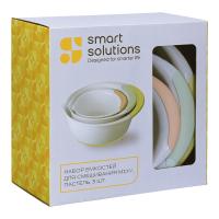Набор мисок Smart Solutions Mixy разноцветный 3 пр - 4 фото