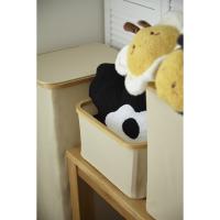 Корзина для белья 40х33 см 20 л Smart Solutions Neat Low бежевая - 14 фото