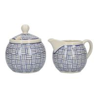 Сахарница и молочник Lattice Kitchen Craft London Pottery Out Of The Blue - 1 фото