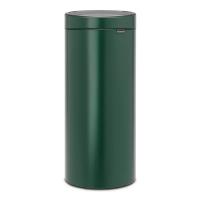 Мусорный бак 30 л Brabantia Touch Bin зеленая сосна - 1 фото