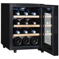Винный шкаф на 12 бутылок Climadiff CC12 черный - 3 фото
