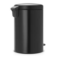 Мусорный бак с педалью 20 л Brabantia NewIcon черный - 3 фото