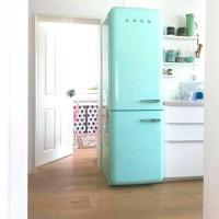 Холодильник двухкамерный 197х60 см Smeg 50's Style FAB32LPG5 пастельно-зеленый - 5 фото