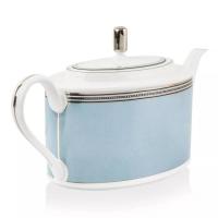 Чайник заварочный 1,25 л Noritake Bogart Platinum голубой - 2 фото