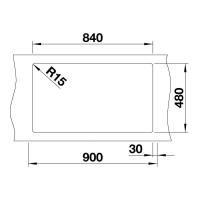 Кухонная мойка 86 см Blanco Zia 9 кофе - 2 фото