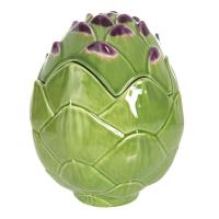 Емкость для хранения 25х21 см Bordallo Pinheiro Artichoke зеленая - 1 фото