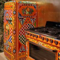 Холодильник Smeg Sicily is my Love FAB28RDGC5 - 11 фото