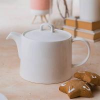 Чайник 22х12,2х16 см 1 л Mix&Match Taper белый - 9 фото