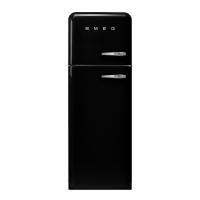 Холодильник двухкамерный 169х60 см Smeg 50's Style FAB30LBL5 черный - 6 фото