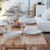 Тарелка десертная 15,3 см Casafina by Costa Nova Eivissa sand beige - 3 фото