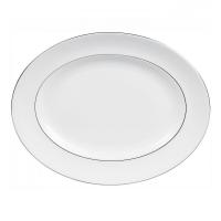 Блюдо 38,5 см Wedgwood Vera Wang Blanc Sur Blanc - 2 фото