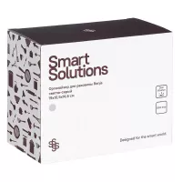 Органайзер для раковины 19х10,5 см Smart Solutions Ronja серый - 7 фото