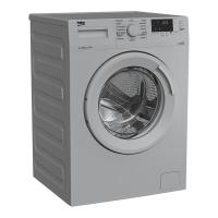 Стиральная машина Beko 60х40 см WSRE6512ZSS серебристая - 2 фото