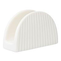 Салфетница 10,9х4,1 см Liberty Jones Soft Ripples белая - 1 фото