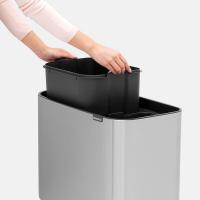 Мусорный бак 34 л Brabantia Bo Touch Bin стальной - 7 фото