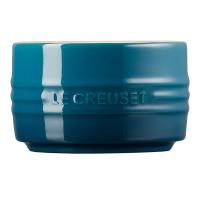 Блюдо для запекания керамическое 9х9х5,6 см 200 мл Le Creuset Cerise бирюзовое - 3 фото