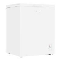 Морозильная камера 84х64 см Maunfeld MFL150W белая - 2 фото