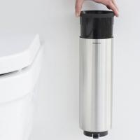 Туалетный ершик с подставкой Brabantia Profile стальной матовый - 5 фото