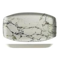 Сервировочное блюдо 27х16 см Kutahya Marble белое - 1 фото