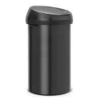Мусорный бак 60 л Brabantia Touch Bin черный - 2 фото