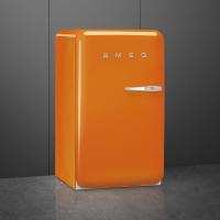 Холодильник 97х54,5 см SMEG 50’s Style FAB10LOR6 оранжевый - 5 фото