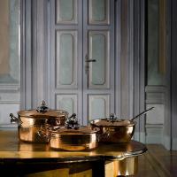 Кастрюля медная с крышкой 1,5 л Ruffoni Opus Prima - 3 фото