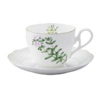 Блюдце 15 см Noritake English Herbs зеленое - 2 фото
