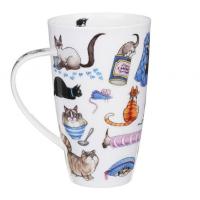 Кружка Коты-проказники 600 мл Dunoon Henley Comical Animals - 3 фото