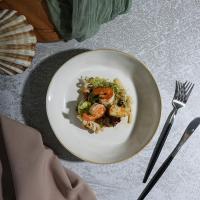 Салатник 1100 мл d 21,5 см h5,5 см Gray Frutti di Mare P.L. [6] - 4 фото
